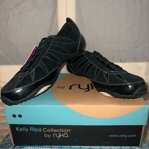 Ryka Sport Fusion “Bella C” Kelly Ripa Collection Black Shoes Walking Athleisure